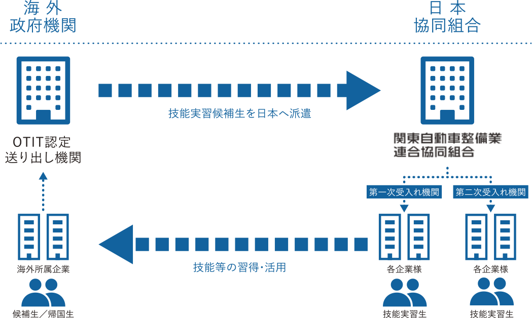 受入れの仕組み